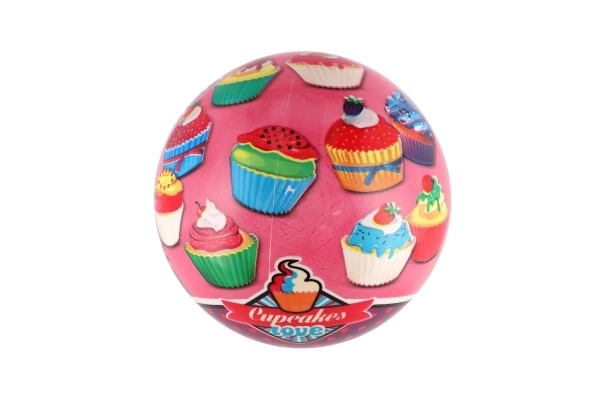 Torta/Cupcake labda felfújt 23cm hálóban
