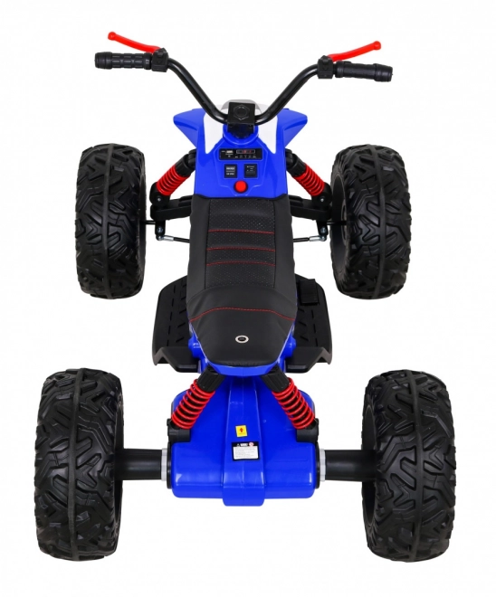 Lucky Seven akkumulátor quad Blue + EVA kerekek + Lassan Indul + LED + MP3 USB