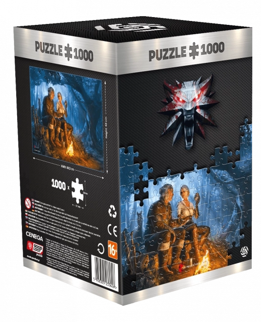 Witcher - Ciri utazása 1000 darabos puzzle