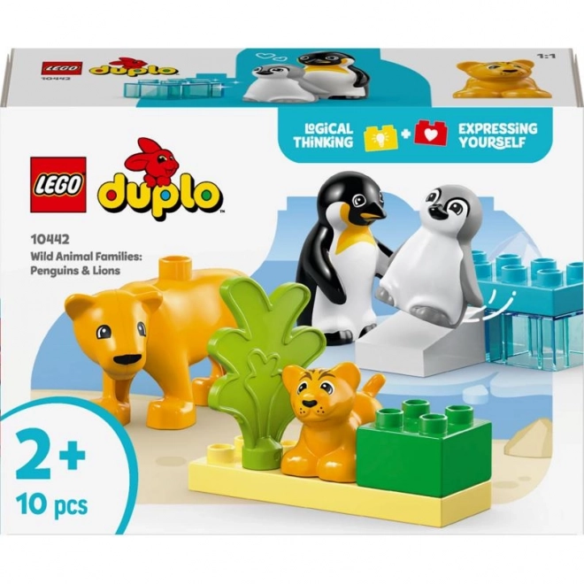 Duplo vadvilági családok: Pingvinek és oroszlánok