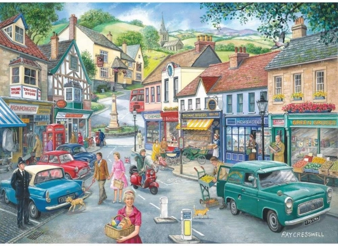 Puzzle kereskedelmi témával 1000 darabbal