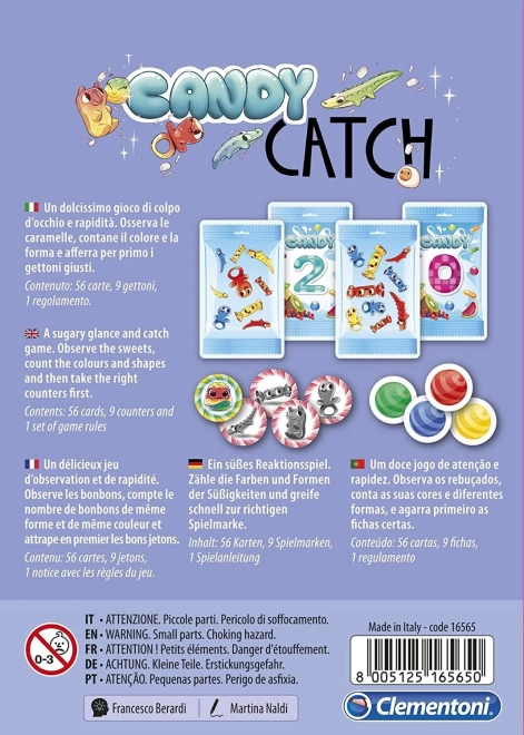 clementoni kártyajáték Candy Catch - Édes Zsákmány