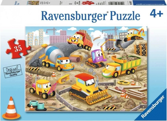 Ravensburger emeld fel a tetőt! 35 darabos puzzle