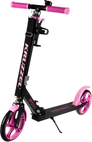 Összecsukható városi roller nagy kerekekkel (200 mm) gyerekeknek – rózsaszín