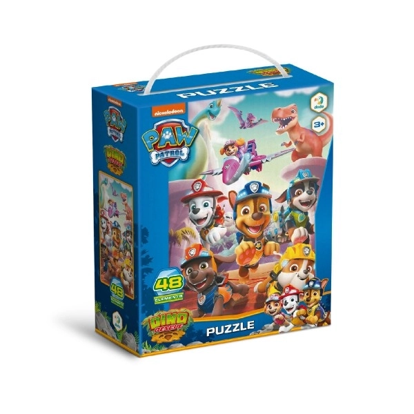 Paw Patrol dinoszaurusz mentés puzzle - 48 darab