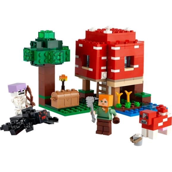 Lego Minecraft Houbaházikó