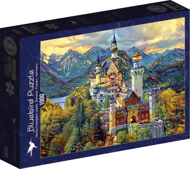 Neuschwanstein puzzle 1000 darabos