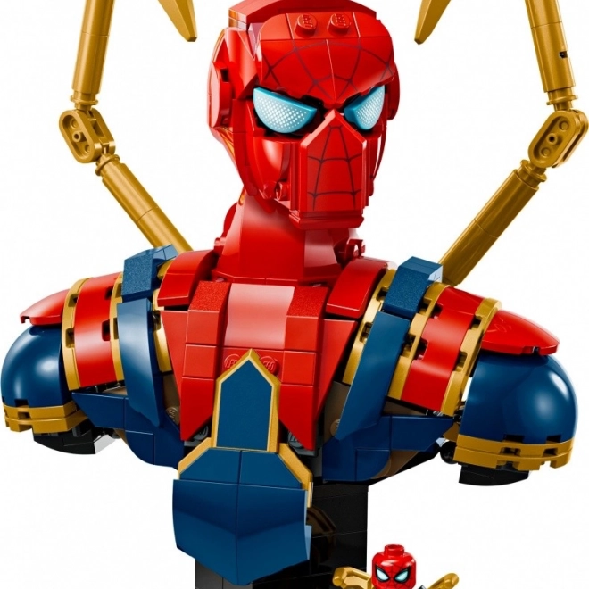 Gyűjtői Iron Spider-Man Mellszobor LEGO Super Heroes