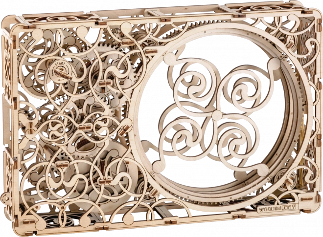 Mechanikus kép - Fa 3D puzzle