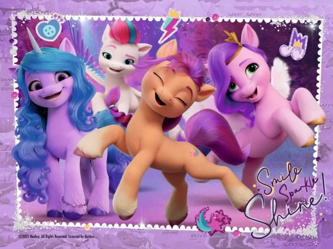 Ravensburger Puzzle My Little Pony 4 az 1-ben készlet