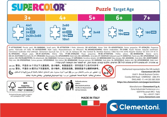 CLEMENTONI Puzzle - Disney Klasszikus: Macskarisztokraták 30 darabos