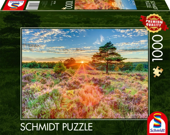 Schmidt puzzle naplemente a hanga fölött 1000 darabos