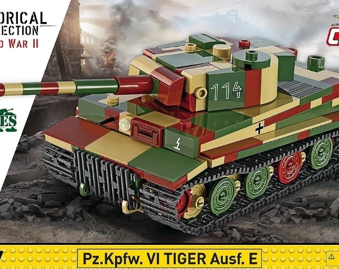 Pz.Kpfw. VI Tiger Ausf. E 1:48 méretarányú tank modell