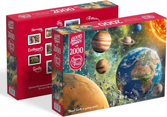 Galaxis Föld Puzzle 2000 Darabos