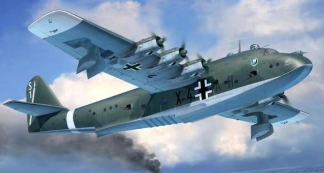 Blohm & Voss BV 222 műanyag modell 1/72