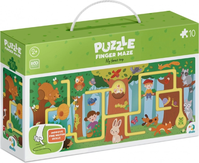 Puzzle Labirintus: Erdő Útja Dodotól