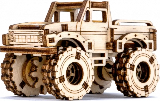 fa 3D puzzle szupergyors monster truck