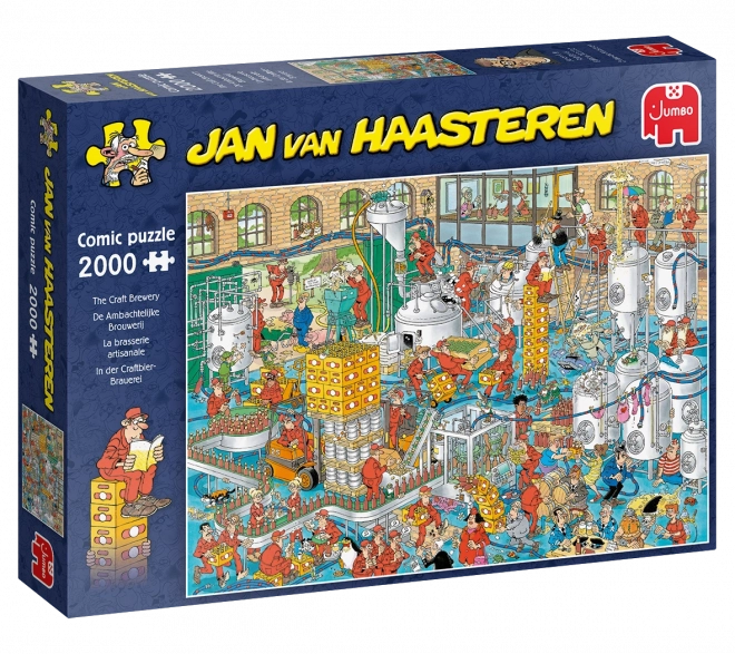 Jan van Haasteren kézműves sörfőzde puzzle 2000 darabos