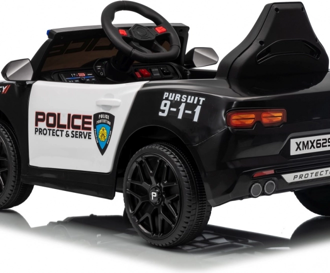 Fekete rendőrautó 911 Ügynökség