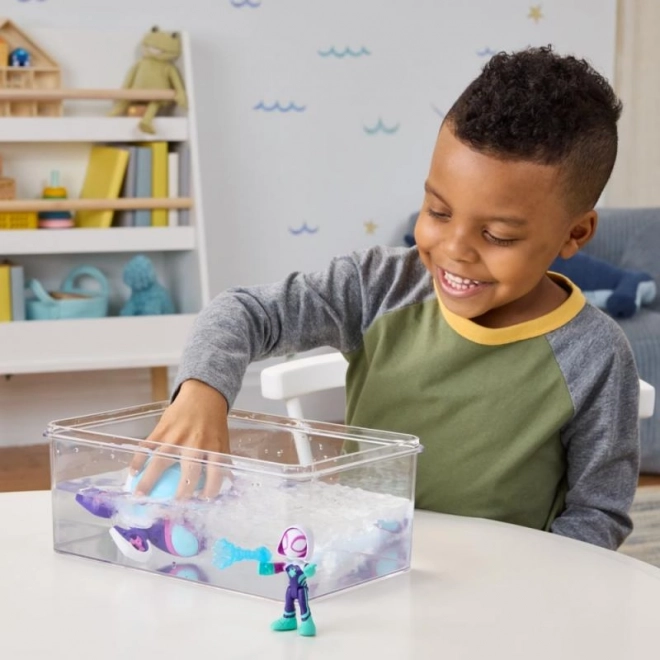 Hasbro Pókember figura és csodálatos jármű