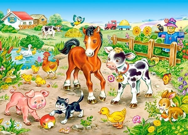 Farm kaland 120 darabos puzzle