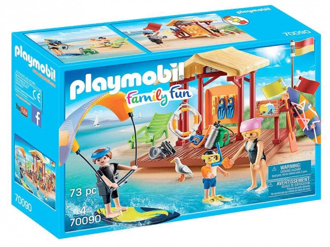 kreatív playmobil vízisport iskola készlet