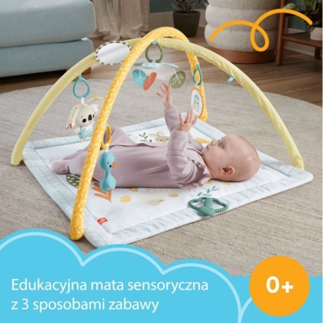 Fisher-Price zenélő játék szőnyeg érzékelő játékokkal