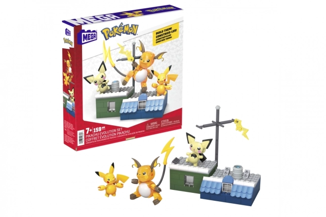 Pokemon evolúció építőkocka szett