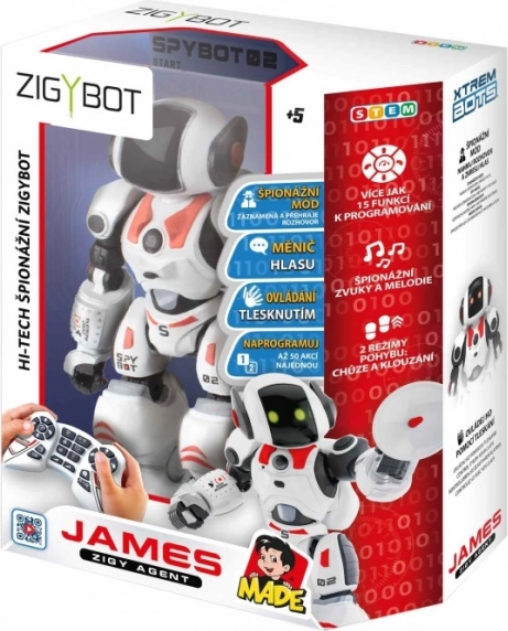 Kémbot Zigybot James