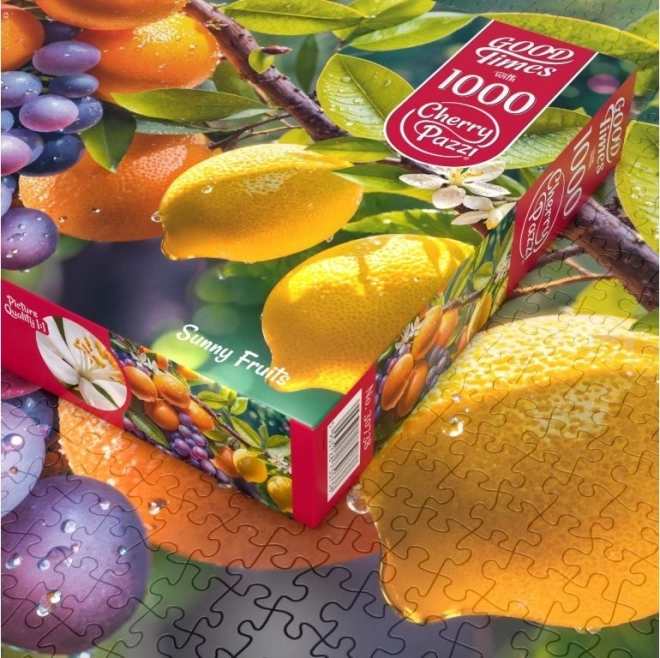 Cherry pazzi napsütötte gyümölcsök puzzle 1000 darabos