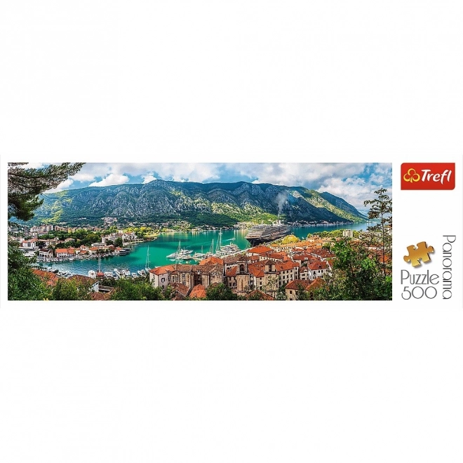 Trefl 500 darabos panorámakép puzzle – Kotor, Montenegró