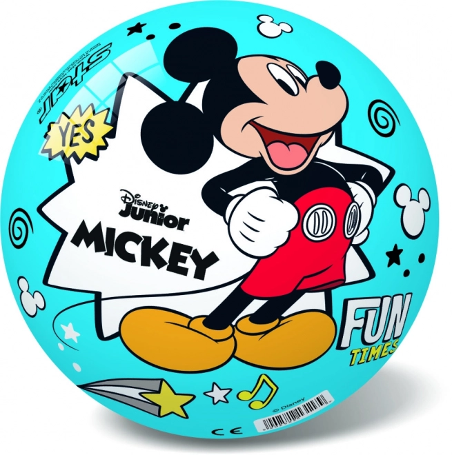 Disney Mickey piros-kék labda 14 cm