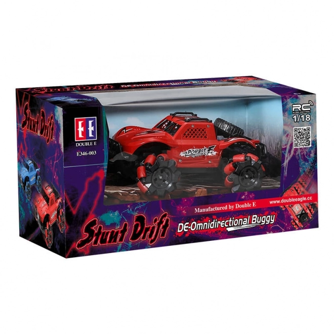 Távvezérelt autó 1:18 piros buggy