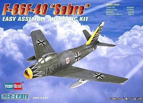 F-86F-40 Sabre plastik model repülőgép készlet