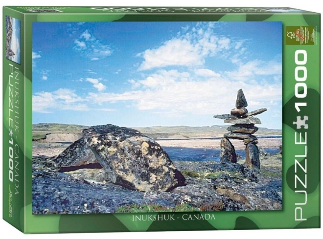 Eurographics Puzzle Inukshuk Kanada 1000 darabos