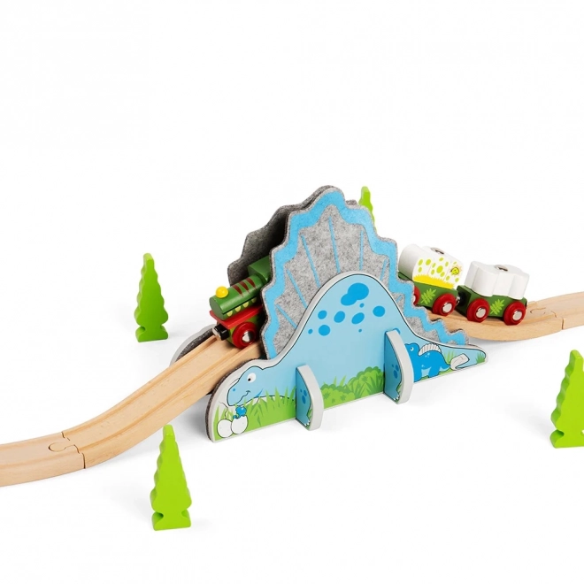 Bigjigs Rail dinoszaurusz alagút