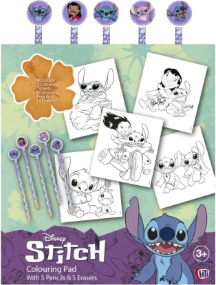 Lilo és Stitch kifestők ceruzákkal