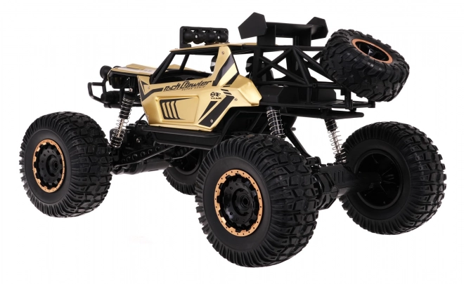 Fém Mega Crawler 1:8 terepjáró arany