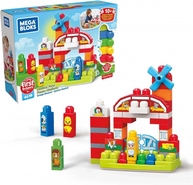 Mega Bloks zenélő farm készlet