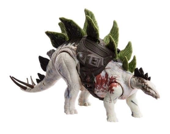 Jurassic World stegosaurus figura óriás nyomkövető