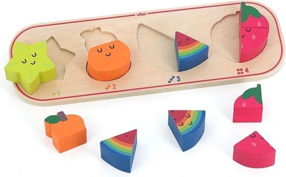 Beillesztő Puzzle Tanulok Számolni Gyümölcs, Sarah Betz