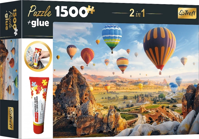 Trefl varázslatos Kappadókia 2 az 1-ben puzzle 1500 darabos