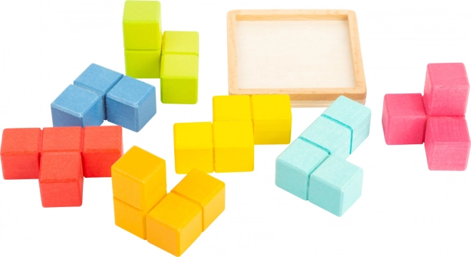 Small Foot Fa 3D tetris