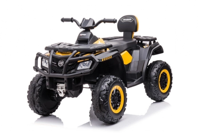 Akkumulátoros sárga quad 24V