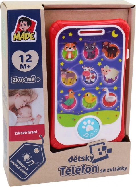 Gyermek mobilteló állatokkal