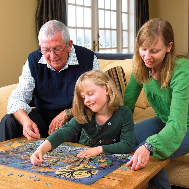 Cobble Hill családi puzzle kísértetház 350 darab