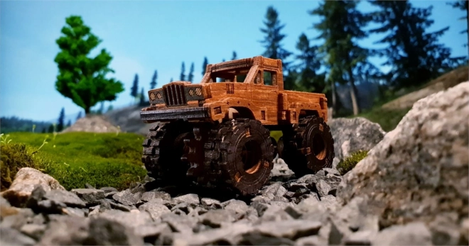 fa 3D puzzle - monster truck modell