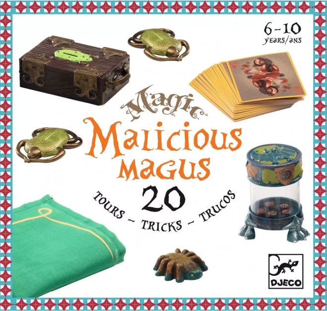 Djeco Varázslatos Varázsló - 20 Trükkös Készlet