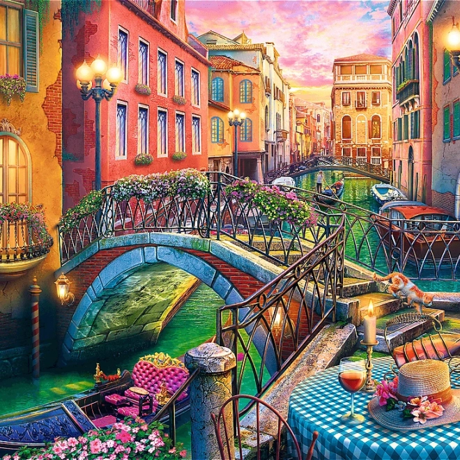 Puzzle Velencei este 3000 darabos
