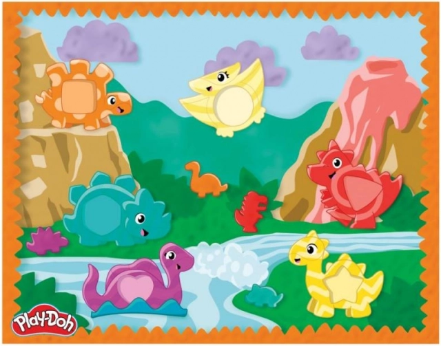 Play-Doh Alakok és Színek Dino